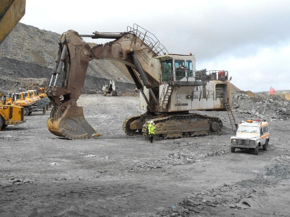  2009 Liebherr 9350 Backhoe Mining Excavator